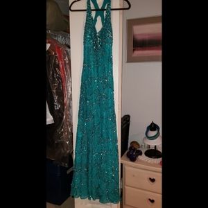 Sequin prom dress